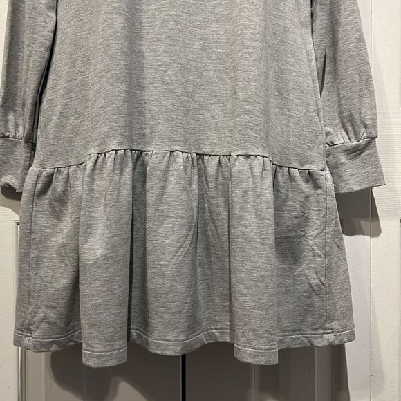 Smash + Tess Grey Essential Mini Sweat Dress‎ Size S - Picture 4 of 13